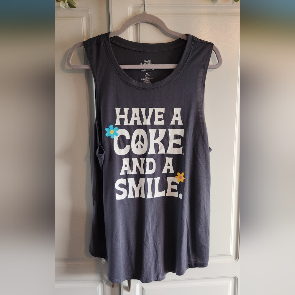 1971 Coca Cola Tank Have a Coke & A Smile